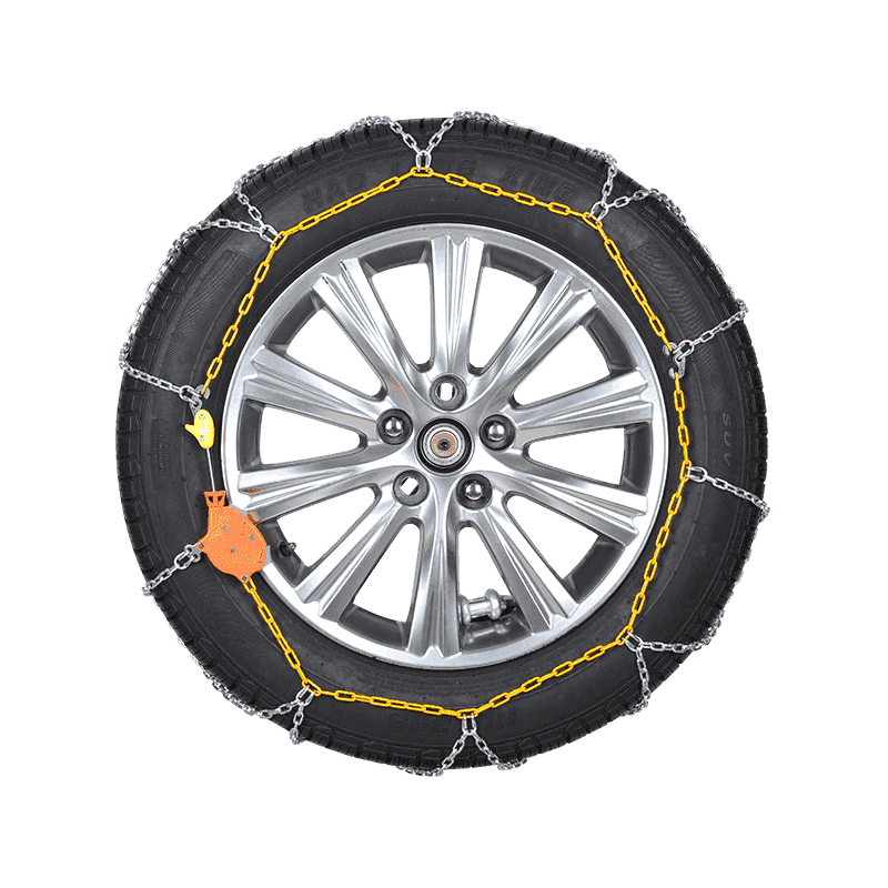 KNS 9MM Diamond Pattern Self Tightening Alloy Passenger Car Tire Chain/Snow Chain