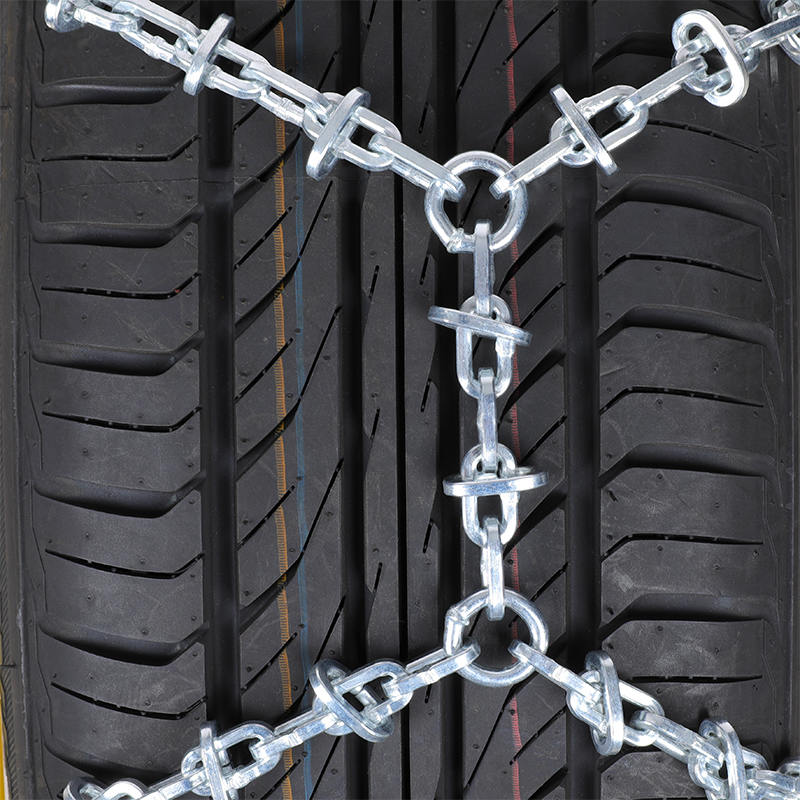 KP 12MM Diamond Pattern Plus Alloy Passenger Car Tire Chain/Snow Chain